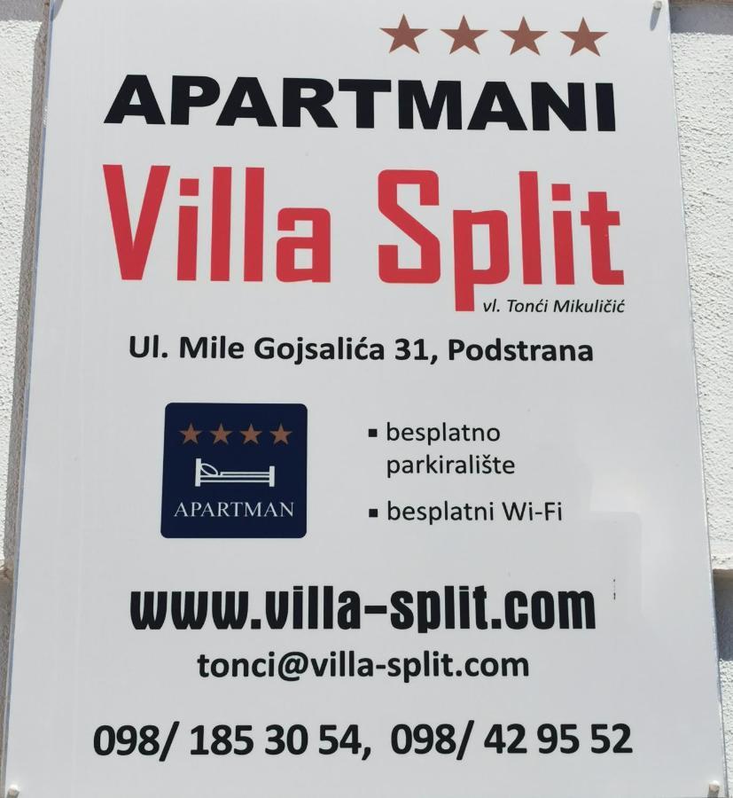 Apartments Villa Split بودْسْتغانا المظهر الخارجي الصورة